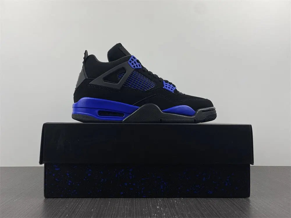 JORDAN - AJ4 “Black Game Royal” Metroutfits